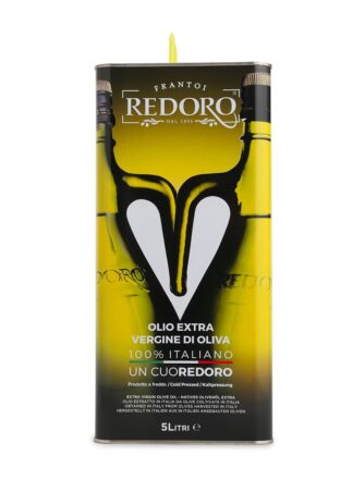 Lata 5 litri Olio Extravergine Italiano Integrale Antico Frantoio Redoro Frantoi Veneti