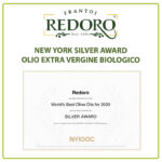 New York Silver Awards, secondo premio al concorso Internazionale per l'Olio Extra Vergine Biologico