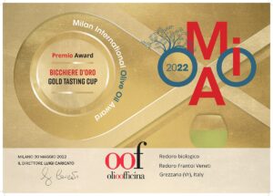 Premio Bicchiere d'oro MIOOA - Milano International Olive Oil Awards