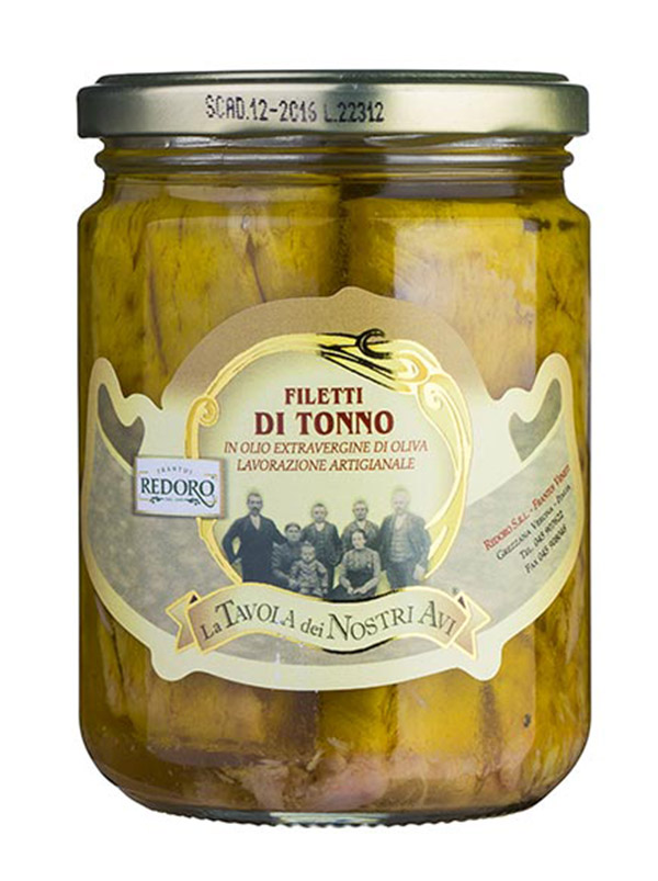 Tonno in olio Extra vergine di Oliva