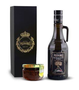 Confezione Regalo Olio extravergine e paté di olive nere