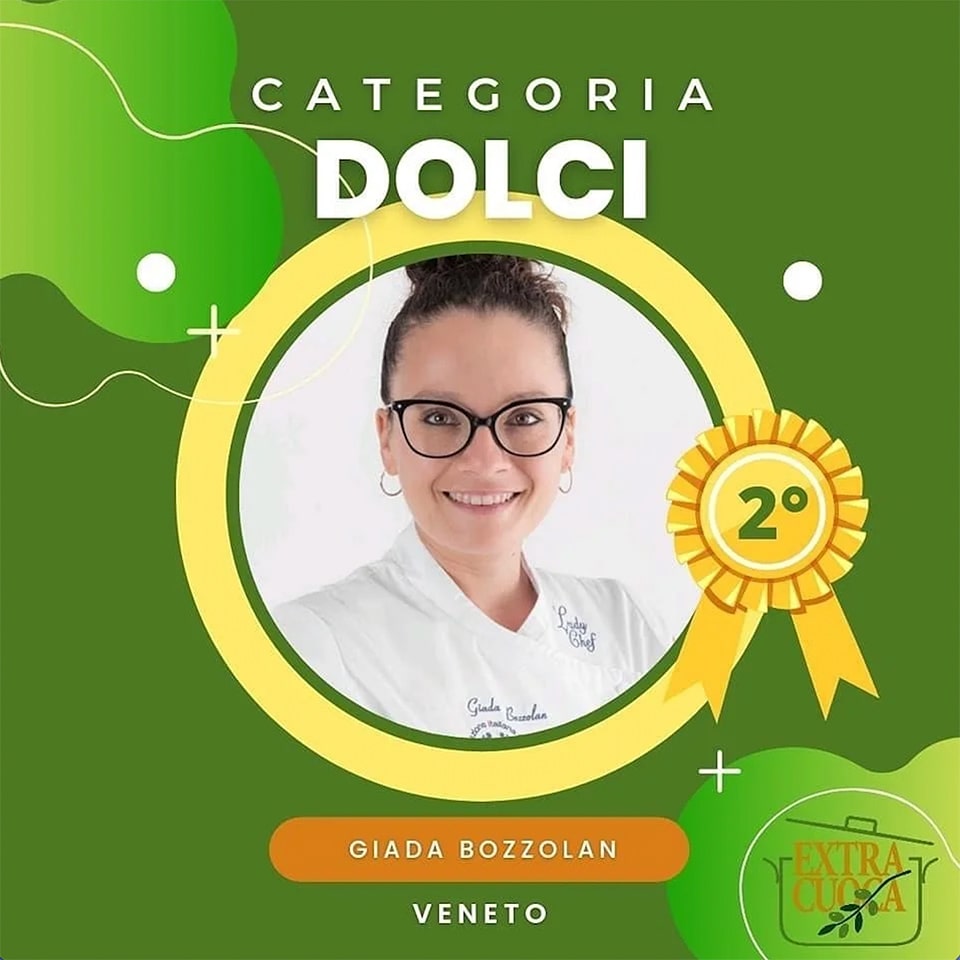 Giada Bozzola vincitrice secondo premio Extra Cuoca