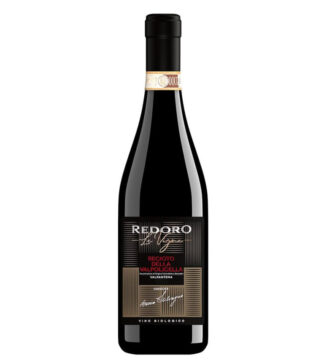 Bottiglia Recioto della Valpolicella Valpantena biologico Redoro Le Vigne