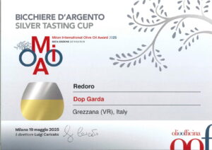 6 Bt Extra Vergine Di Oliva≪Br≫ Garda Dop 3 Premio Bicchiere argento concorso MIOOA 2025 per Garda DOP